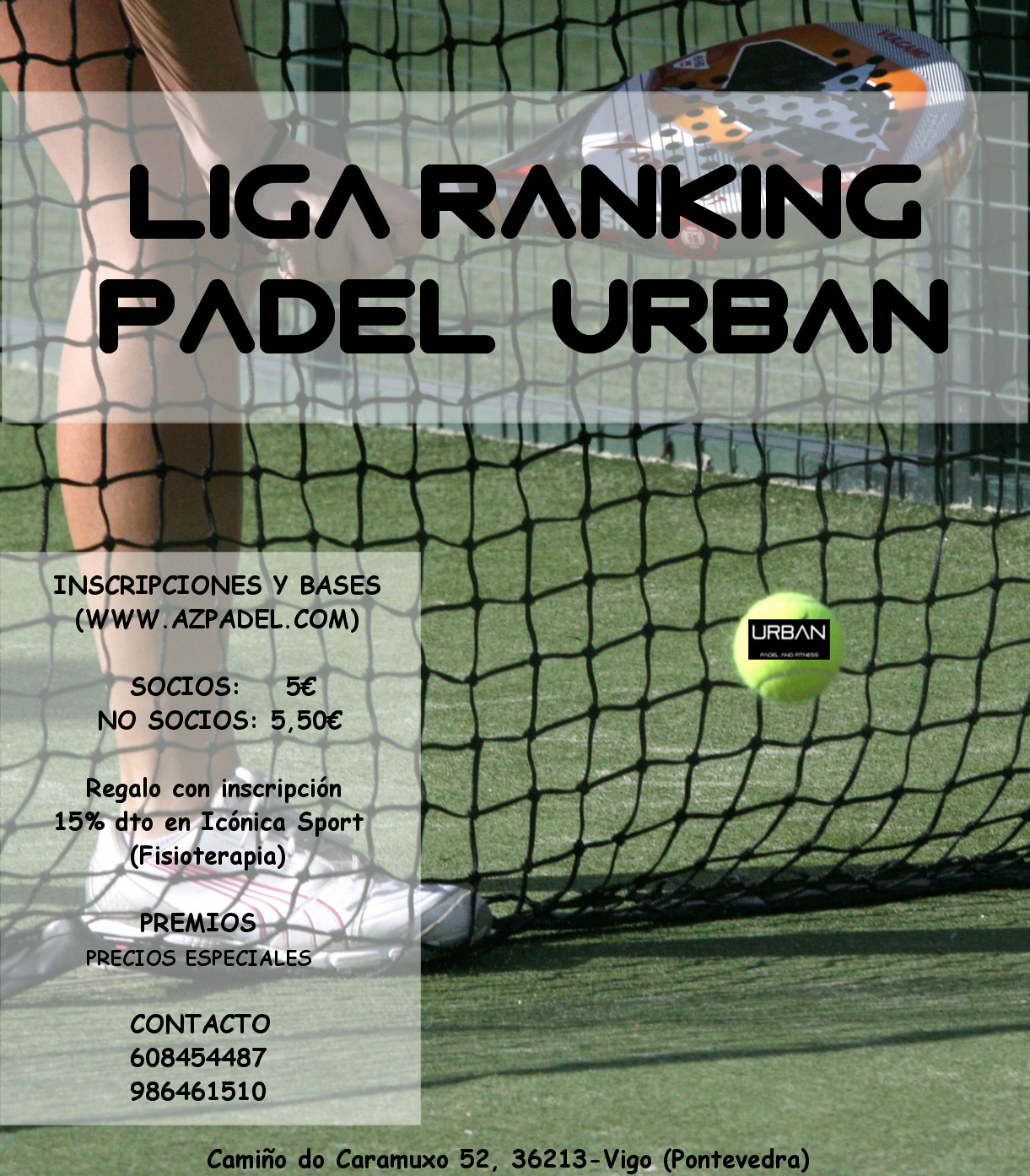 Liga ranking padel urban