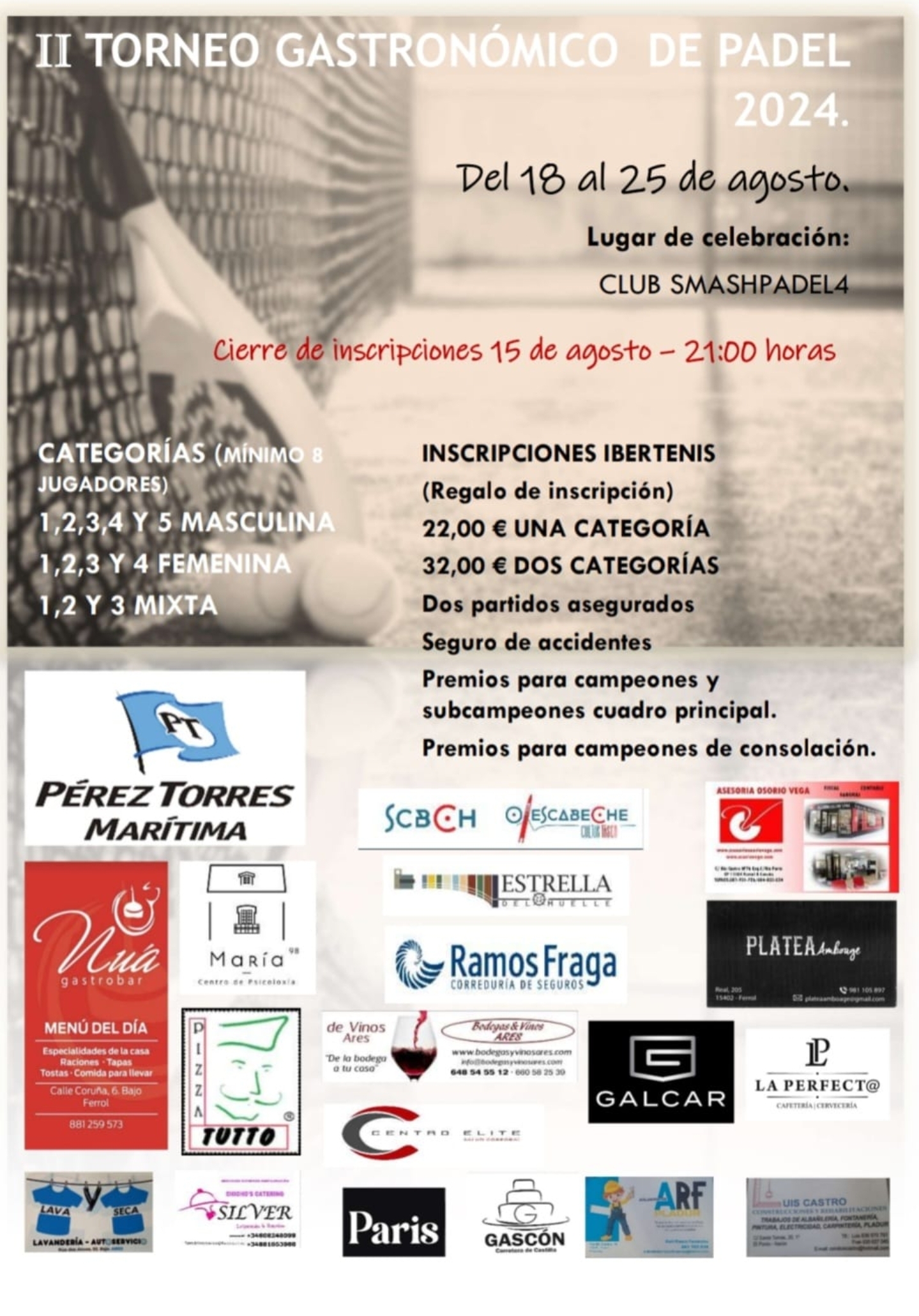 cartel torneo