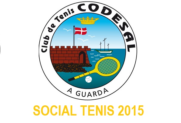 Cartel del TORNEO SOCIAL DE TENIS -C.T. CODESAL 2015-