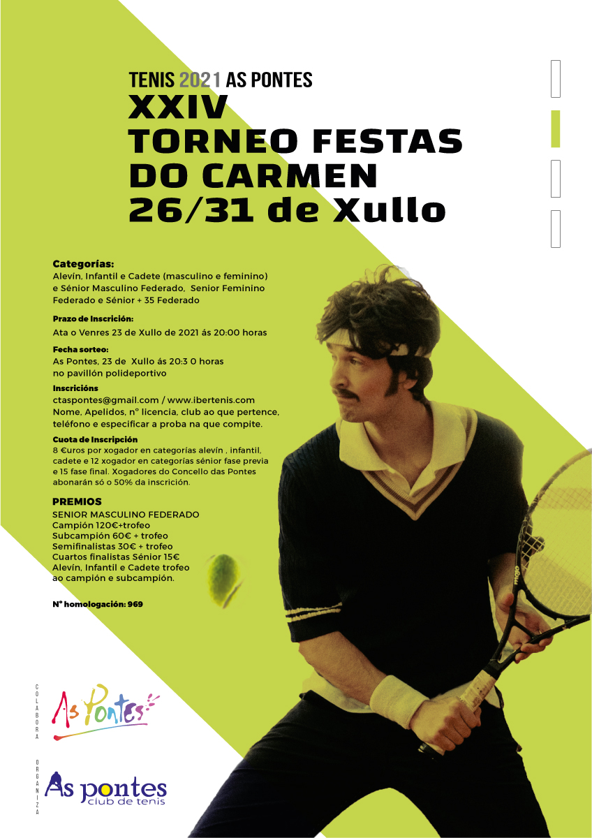 Cartel del XXIV TORNEO FESTAS DO CARME 2021