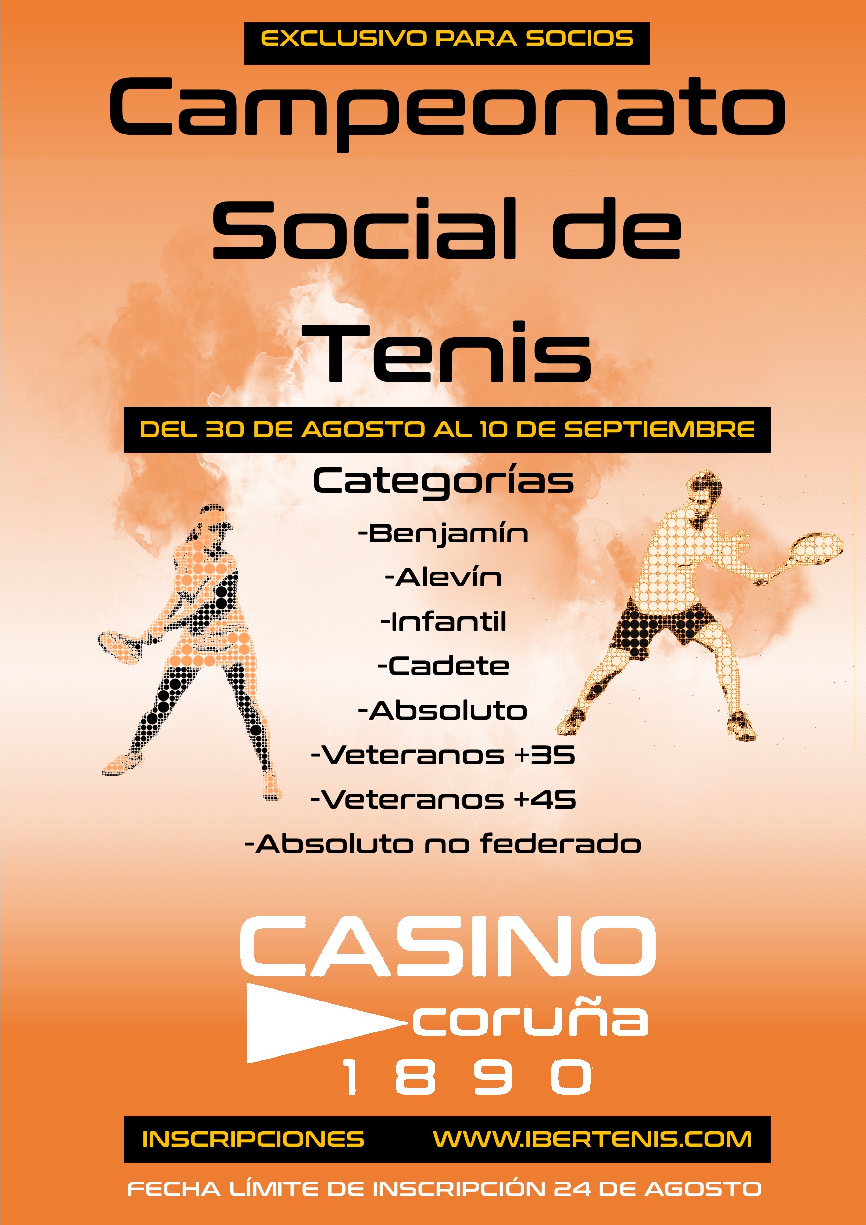 Cartel del CAMPEONATO SOCIAL SPORTING CLUB CASINO 2021