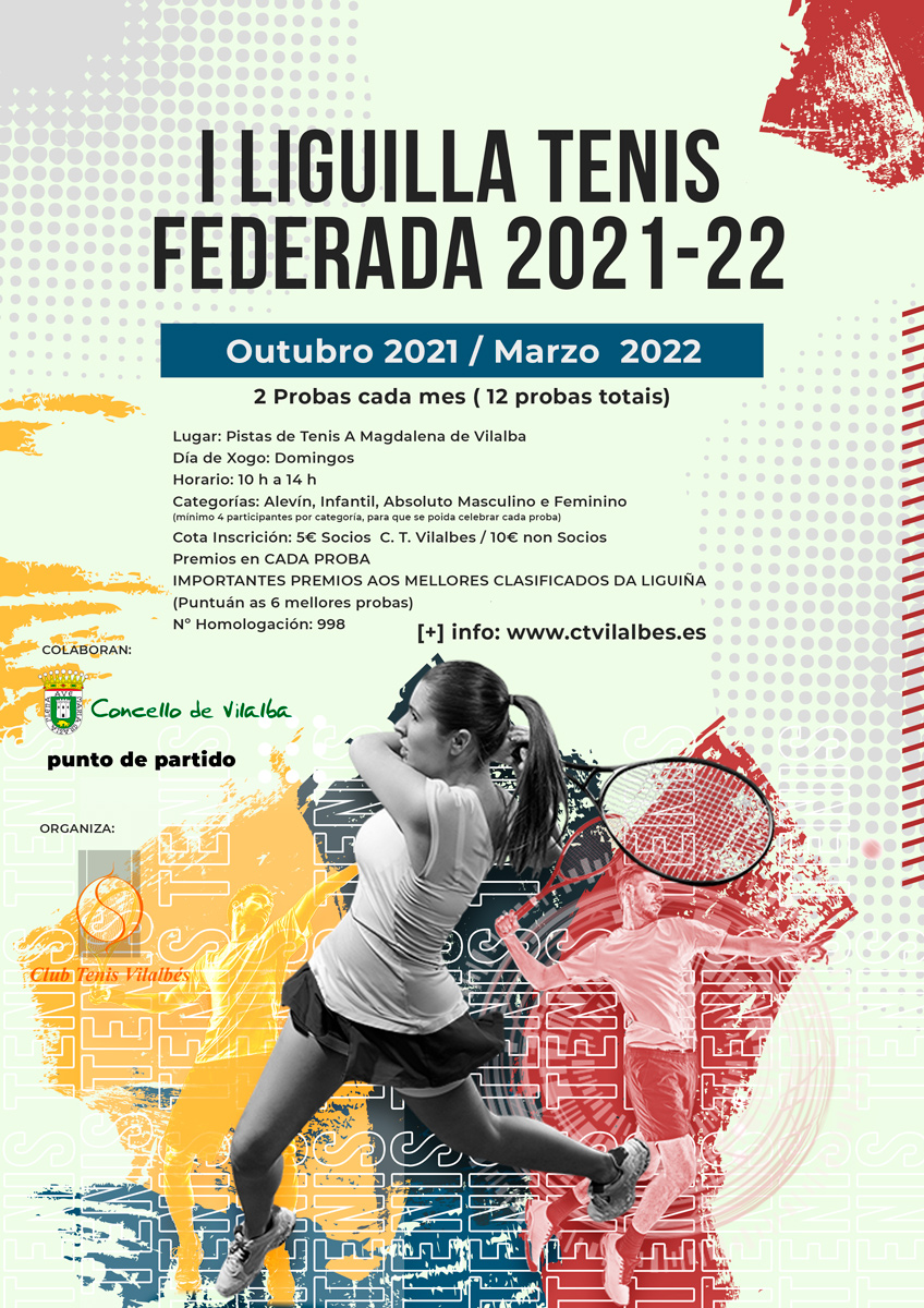 cartel I LIGUILLA FEDERADA (de octubre 2021 a marzo 2022)