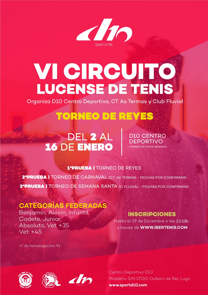 VI Circuito Lucense de Tenis - Torneo de Reyes