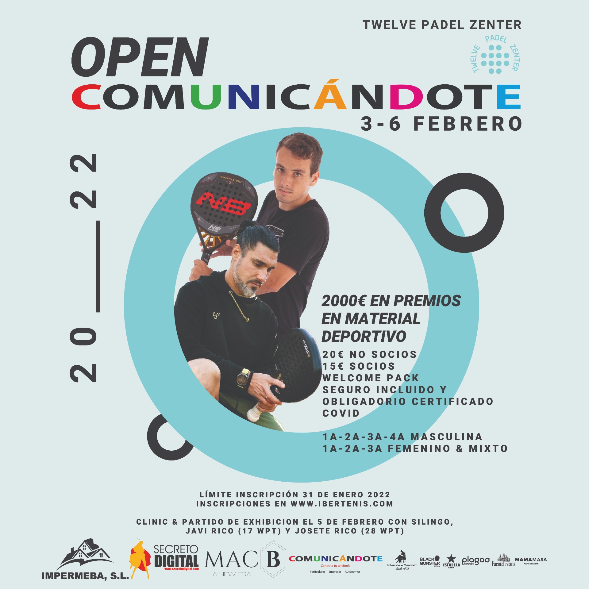 Cartel del Open Comunicándote