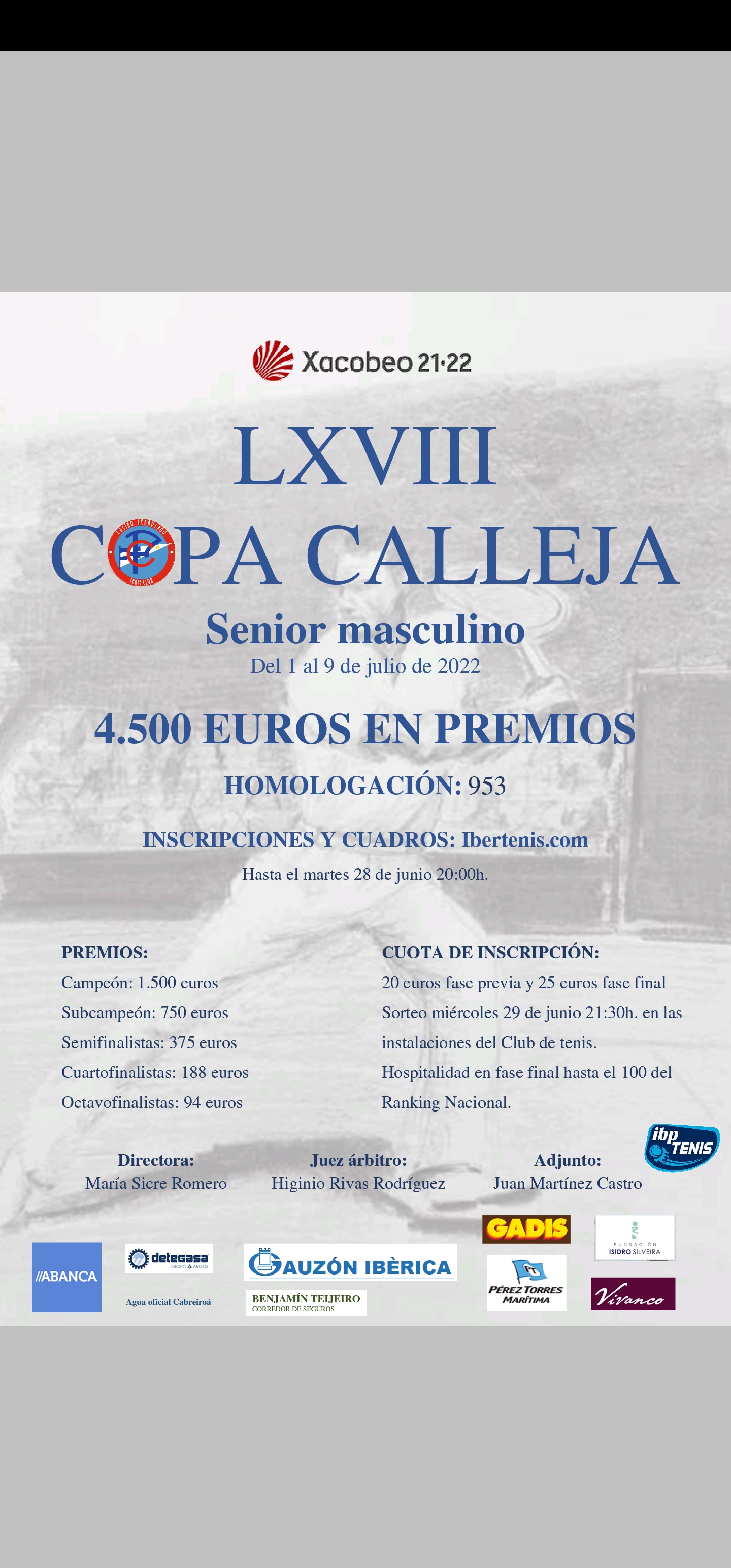 LXVIII Copa Calleja Senior Masculino