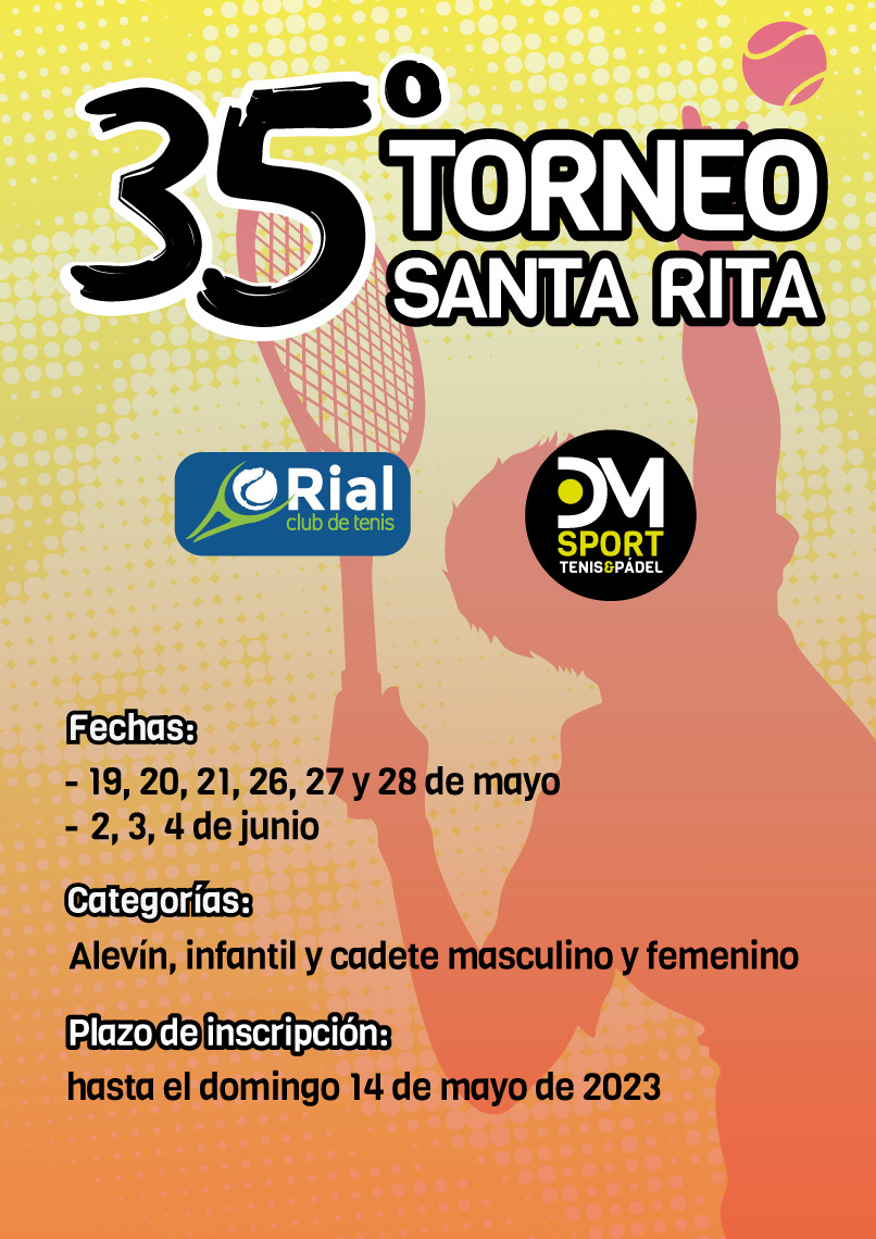 cartel 35º TORNEO SANTA RITA