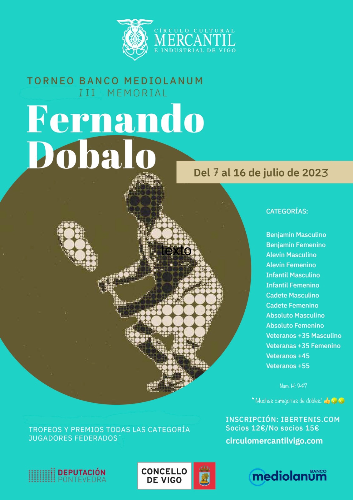 cartel III Edición Memorial Fernando Dobalo