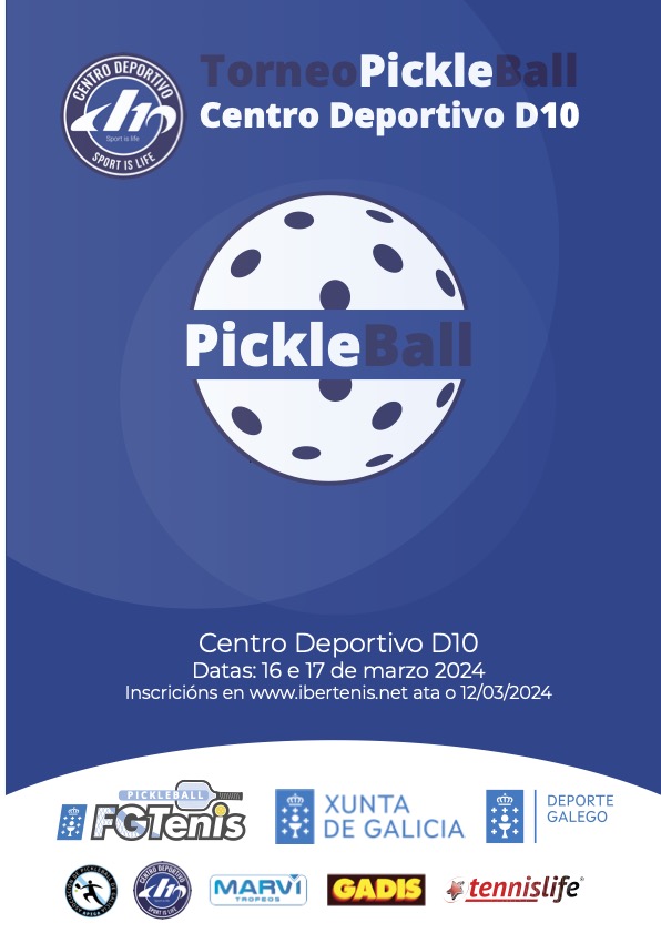 I Torneo Pickleball GHT C.DEPORTIVO D10 LUGO