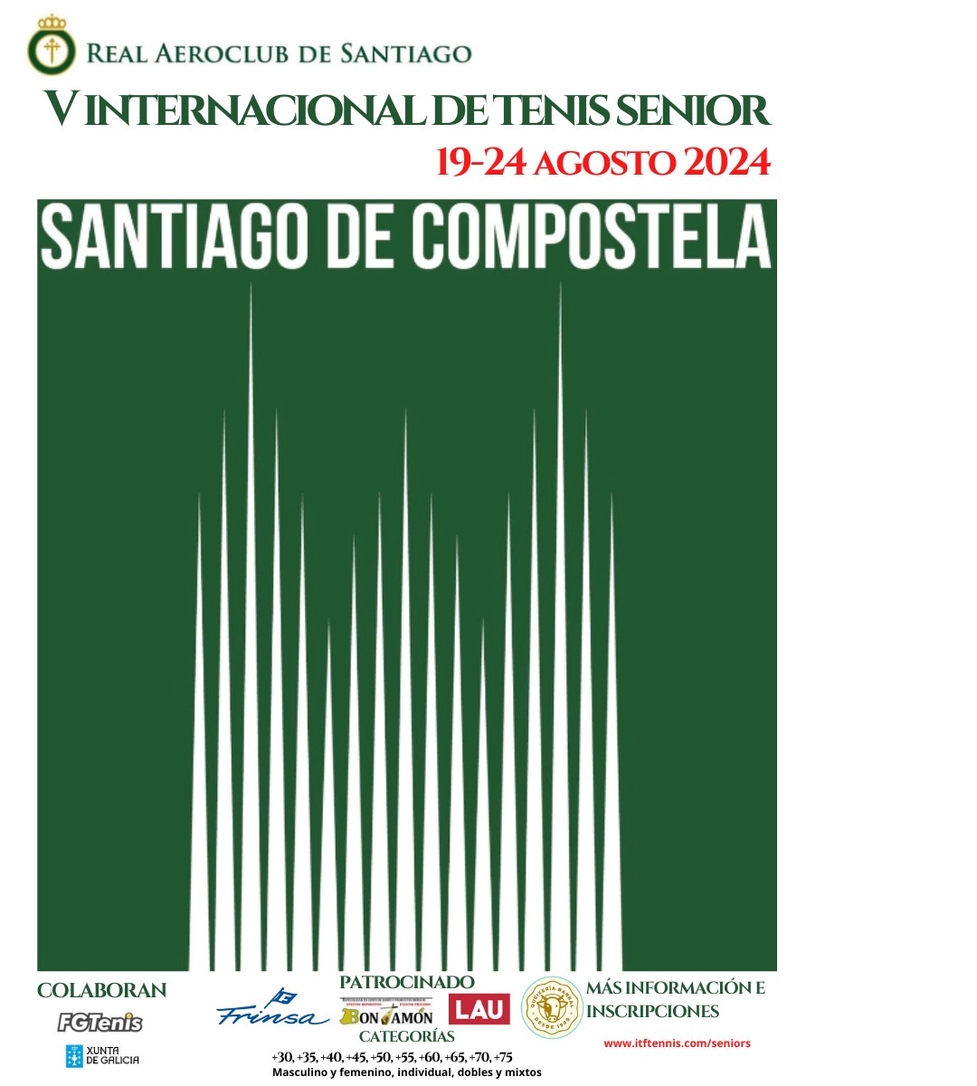 cartel V ITF SENIOR SANTIAGO DE COMPOSTELA