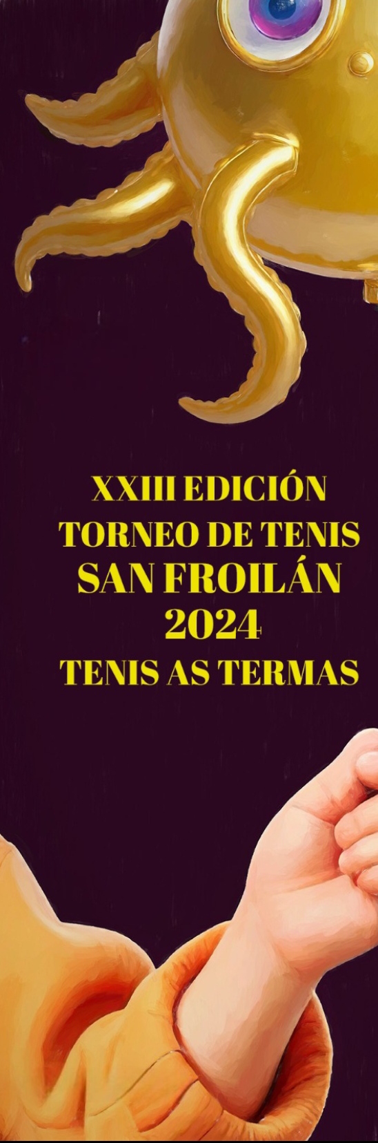 Cartel del XXIII TORNEO SAN FROILAN TENIS