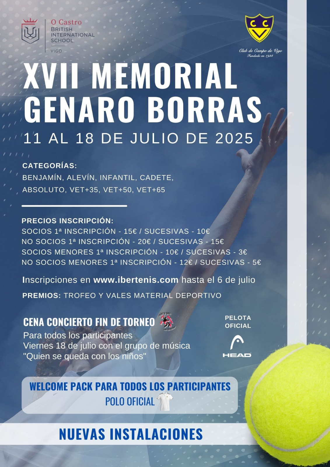 cartel XVII MEMORIAL GENARO BORRAS