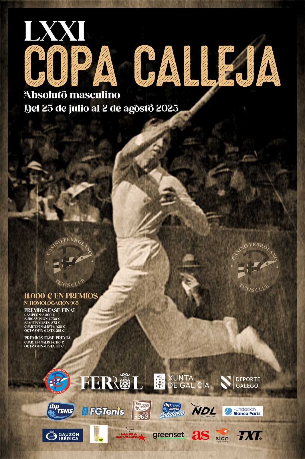 cartel LXXI COPA CALLEJA