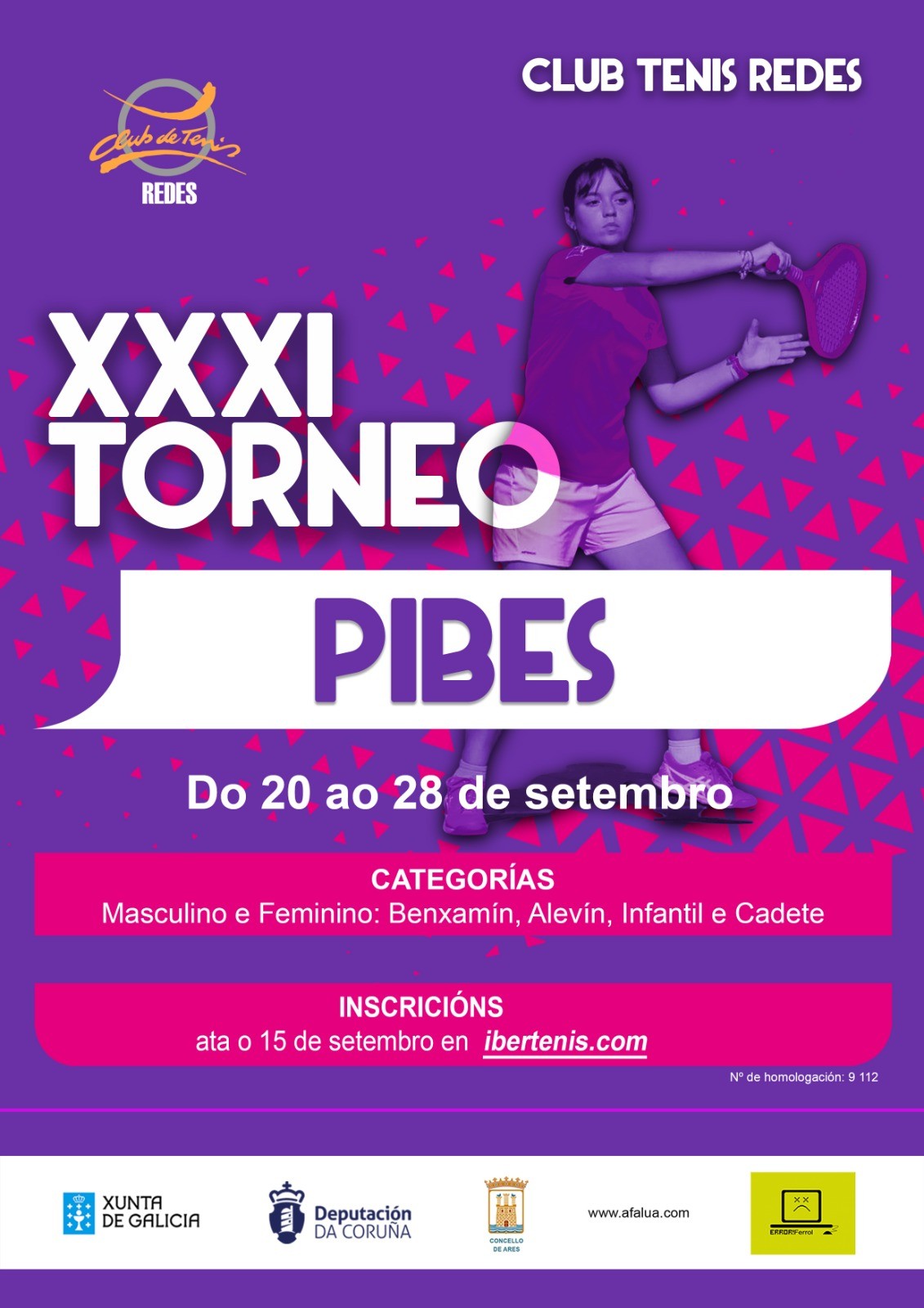 Cartel del XXXI TORNEO PIBES