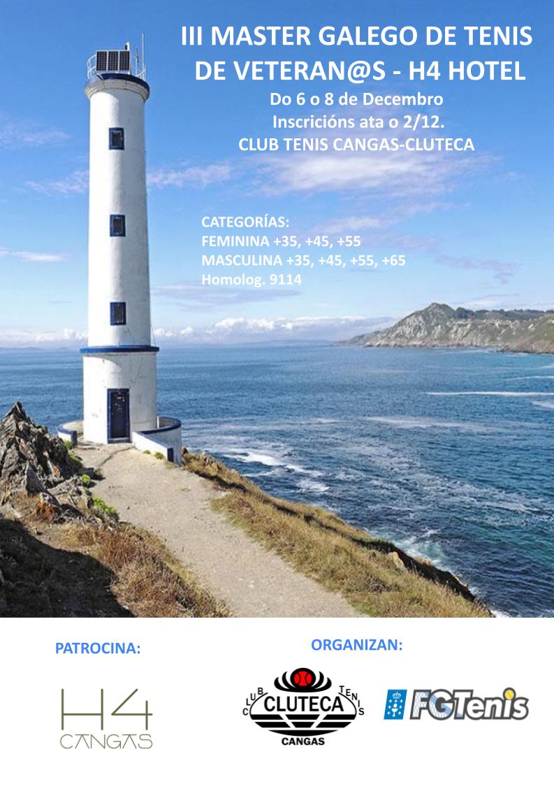 cartel III MASTER GALEGO DE VETERAN@S HOTEL H4-CLUTECA