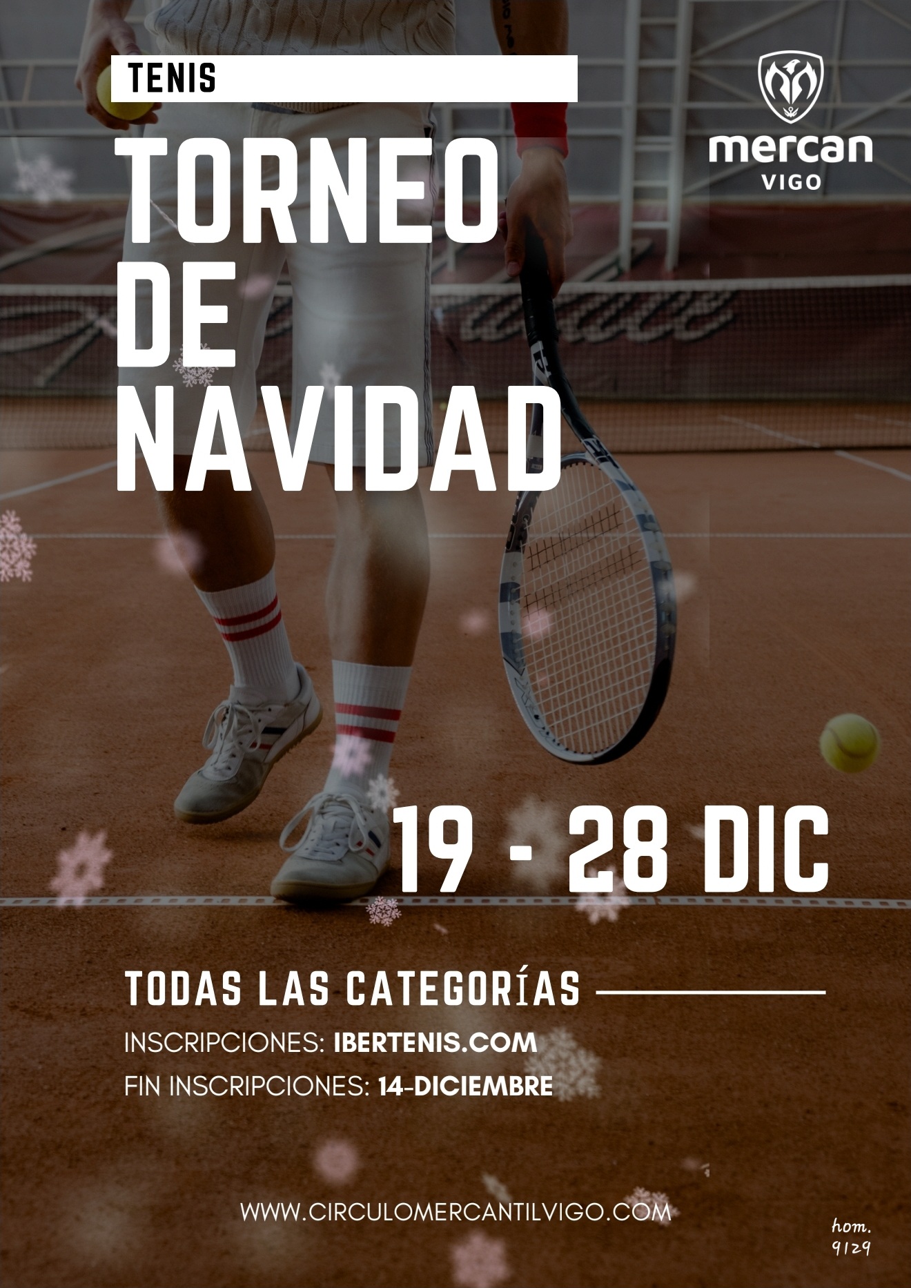 cartel Torneo Navidad Mercan 2025