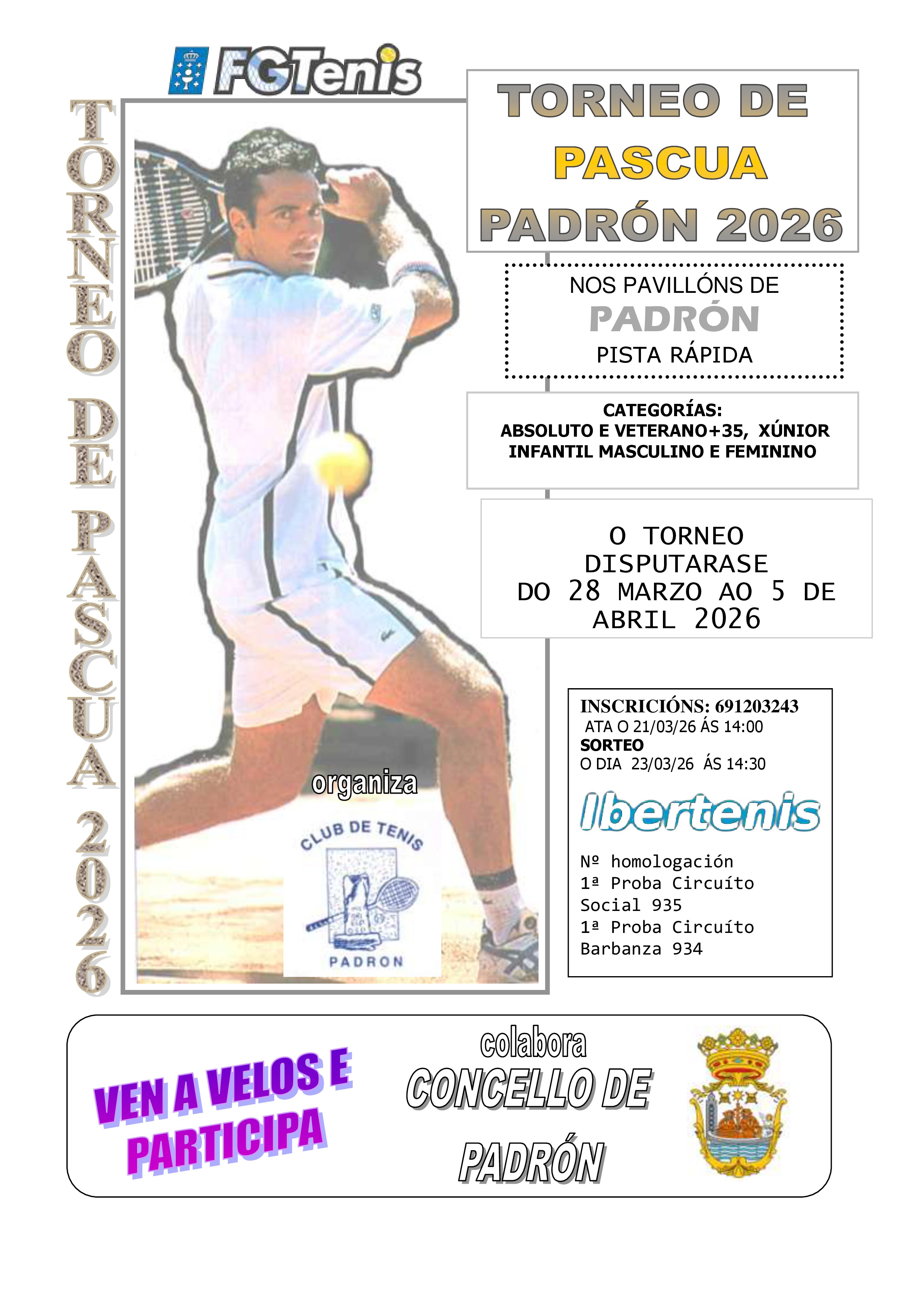 cartel 1ª PROBA DO CIRCUITO DO BARBANZA
