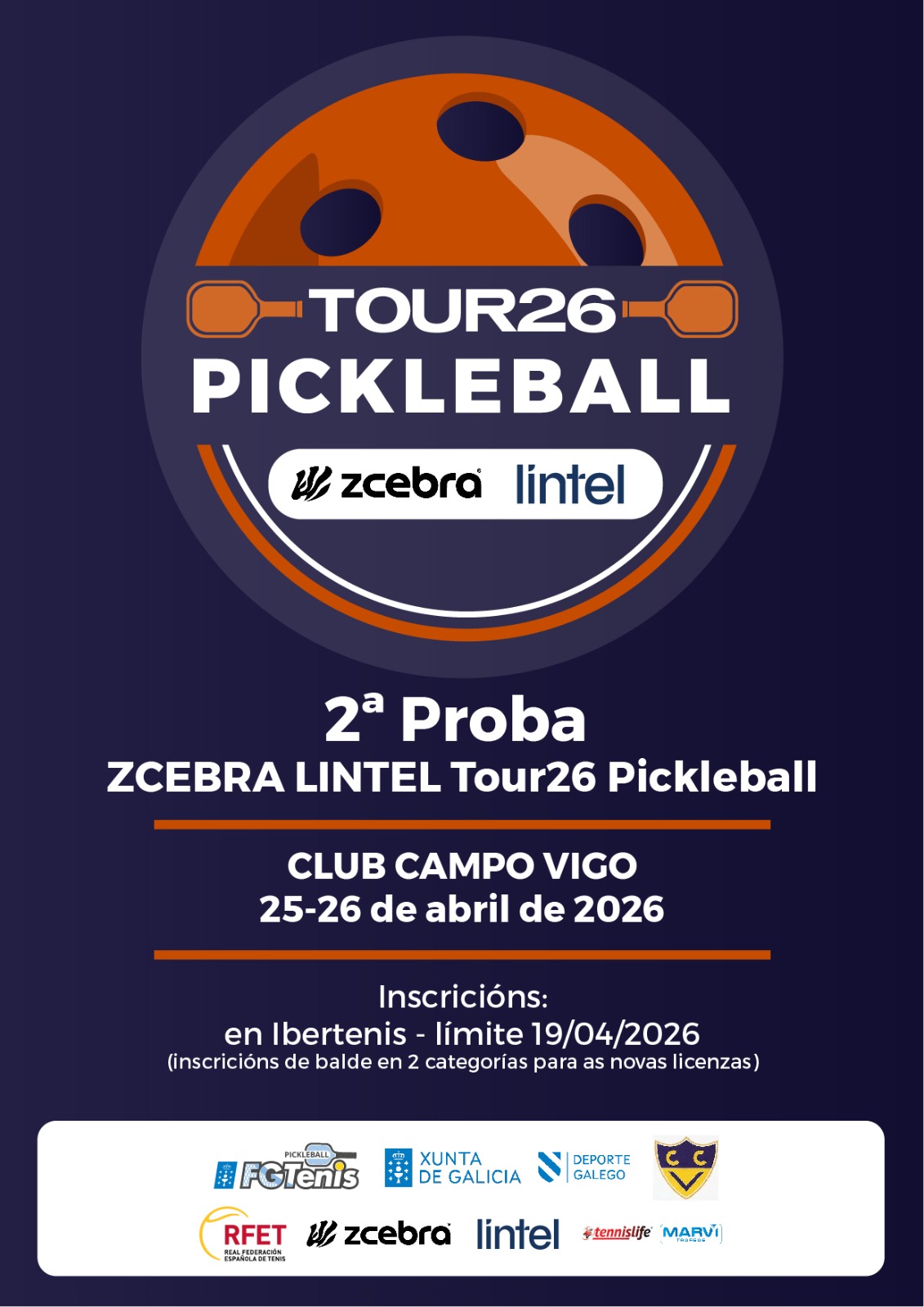 cartel 2ª Prueba Zcebra Lintel Tour