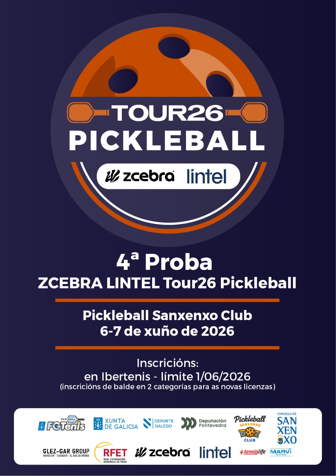 cartel 4ª Prueba Zcebre Lintel Tour