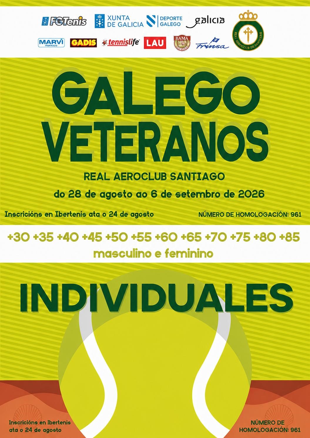 CAMPIONATO GALEGO DE VETERAN@S INDIVIDUAL 2026