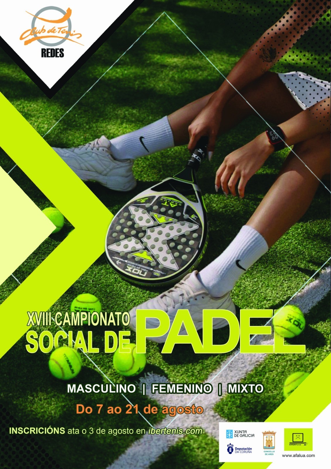 XVIII CAMPIONATO SOCIAL DE PADEL - CLUB DE TENIS REDES