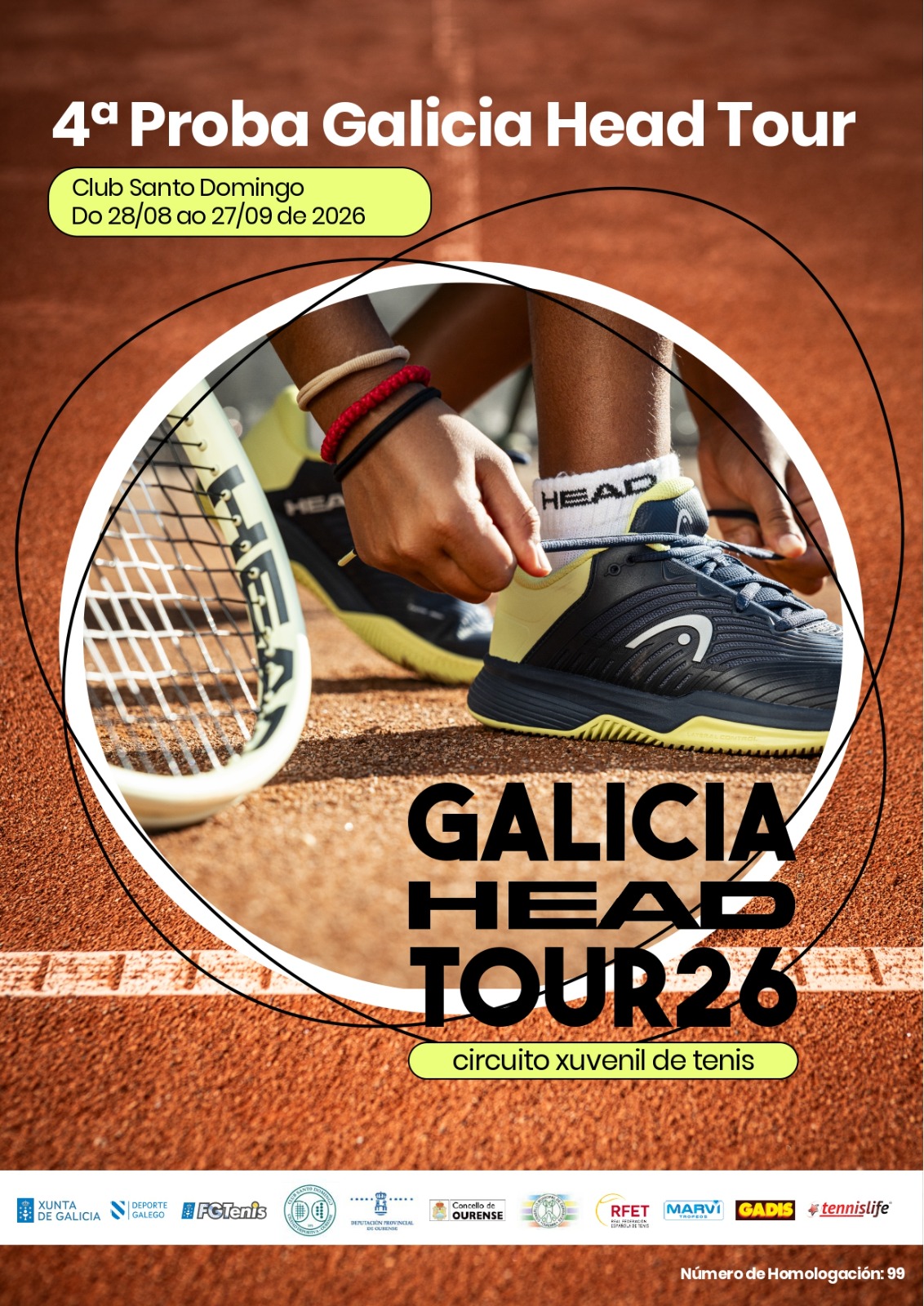 cartel 4ª Prueba Galicia Head Tour