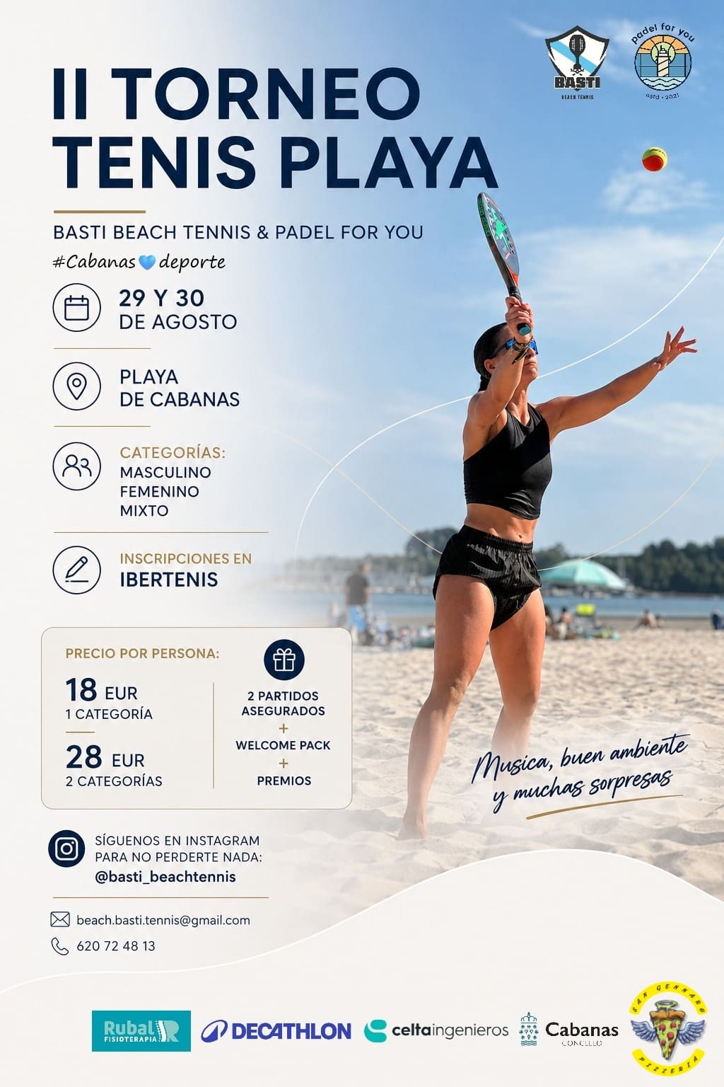 II Torneo Tenis Playa Basti Beach Tennis