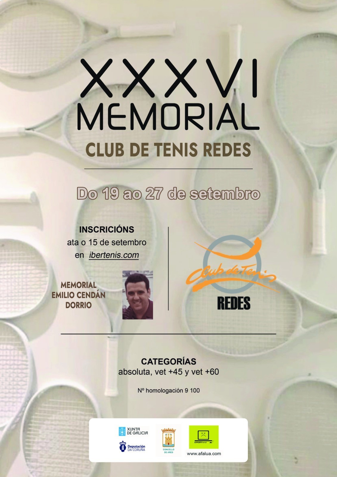 Cartel XXXVI MEMORIAL "EMILIO CENDÁN DORRIO"